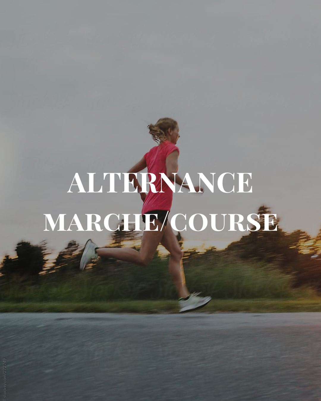 Plan de course alternance marche/course