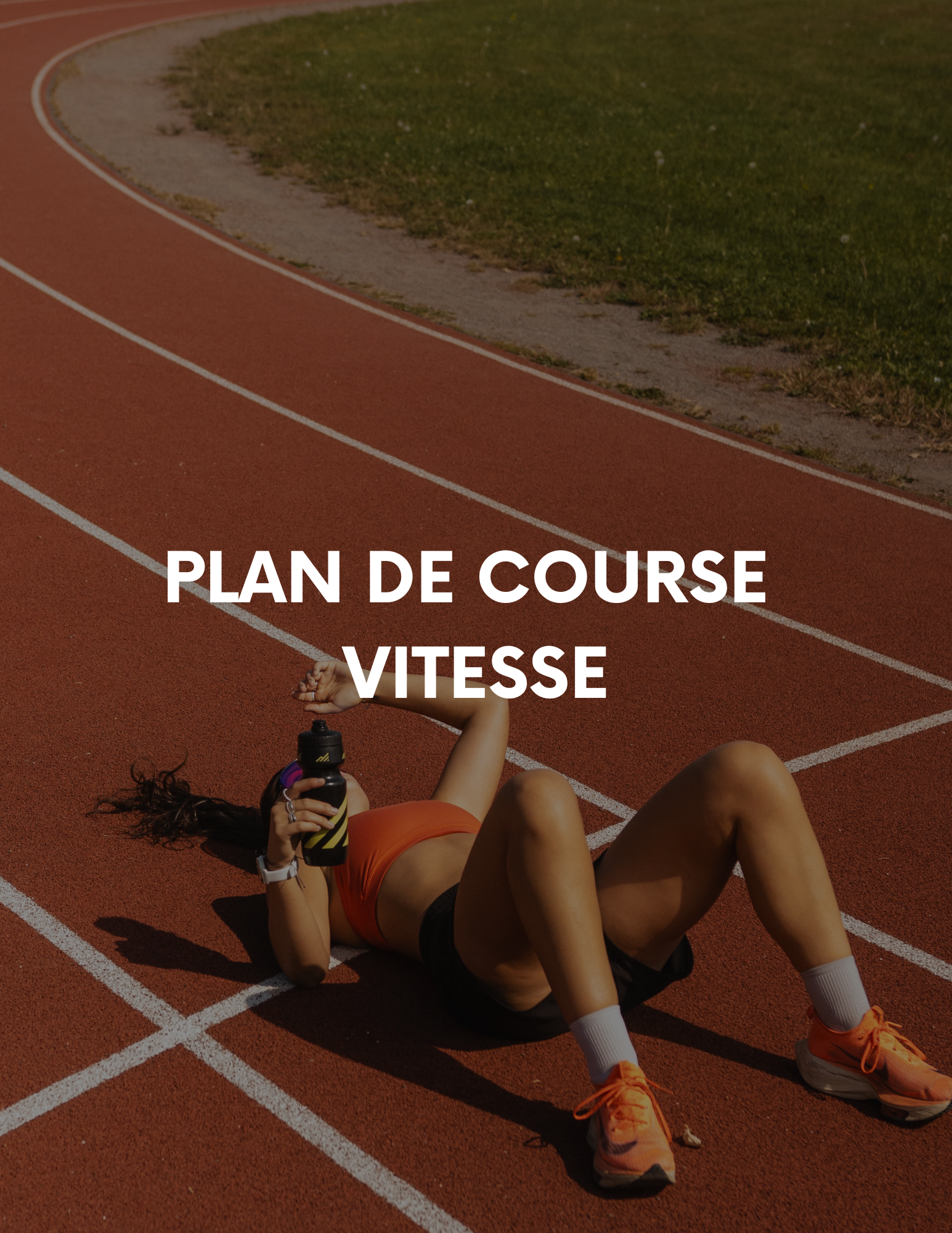 Plan de course développer vitesse courte